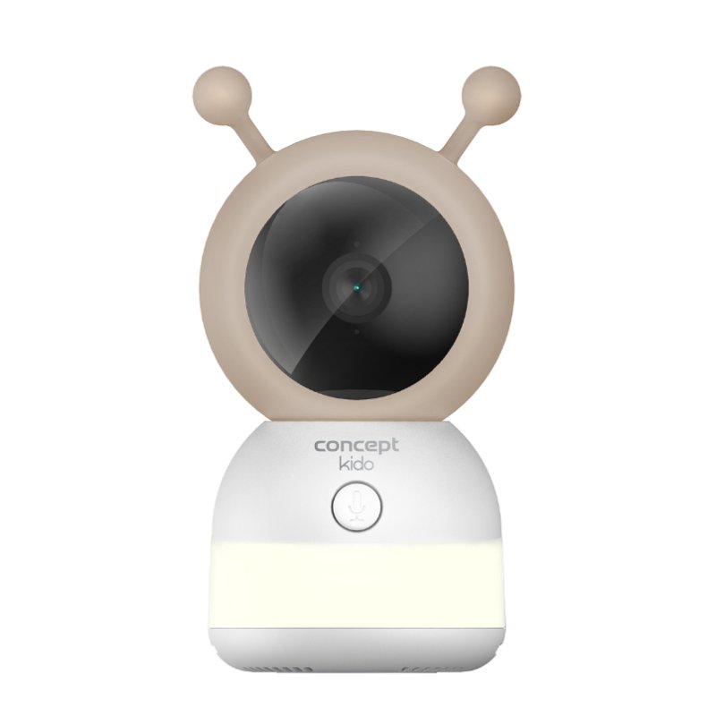 Concept KD4010 moniteur vidéo pour bébé 300 m Wi-Fi Multicolore