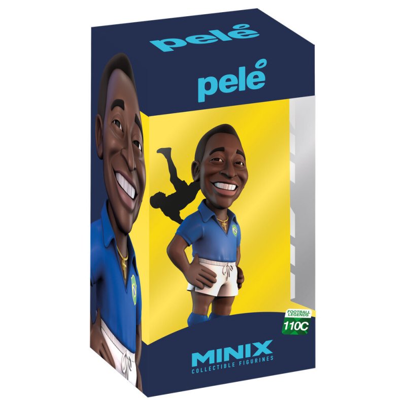 Minix - Football Stars 110C - Brazil 2 Kit - Pele Statue 12cm