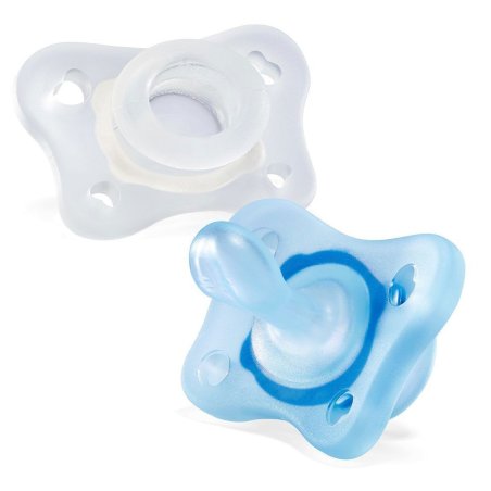 Chicco PhysioForma Mini Soft Sucette ultra souple Orthodontique Silicone Bleu