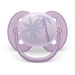 Philips AVENT SCF092/03 baby pacifier Ultra soft pacifier Orthodontic Silicone Lilac