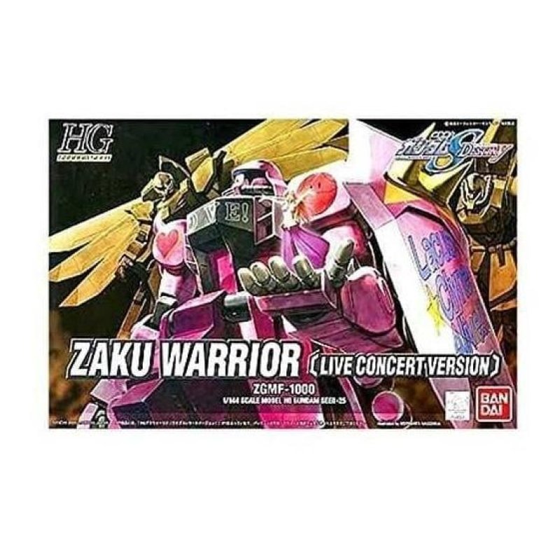 GUNDAM - HG ZAKU WARRIOR (LIVE CONCERT VERSION) - Model Kit