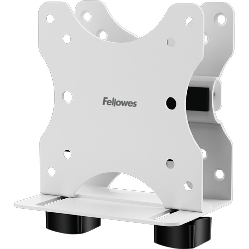 Fellowes - Support Mini PC VESA - Blanc - Compatible mini PC, petite unités cent