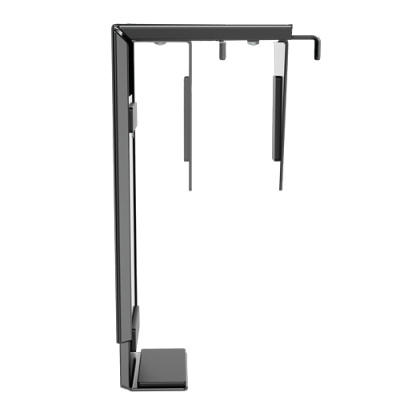 Fellowes 100136875 support pour unité centrale Support de CPU sous le bureau Noir