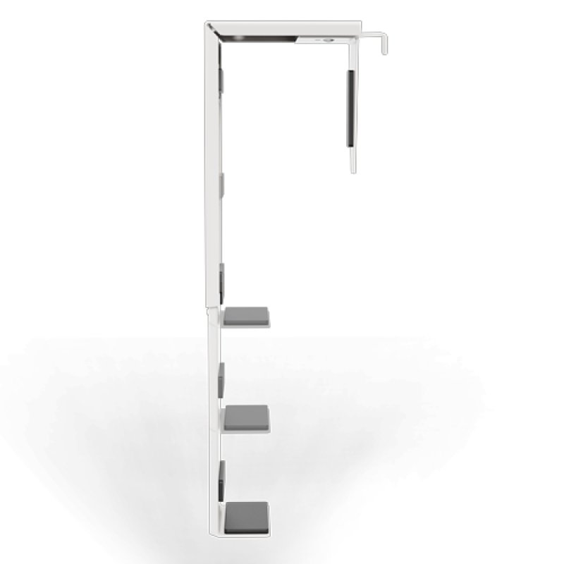 Fellowes - Support UC pour bureau - Blanc - Largeur et longueur réglables