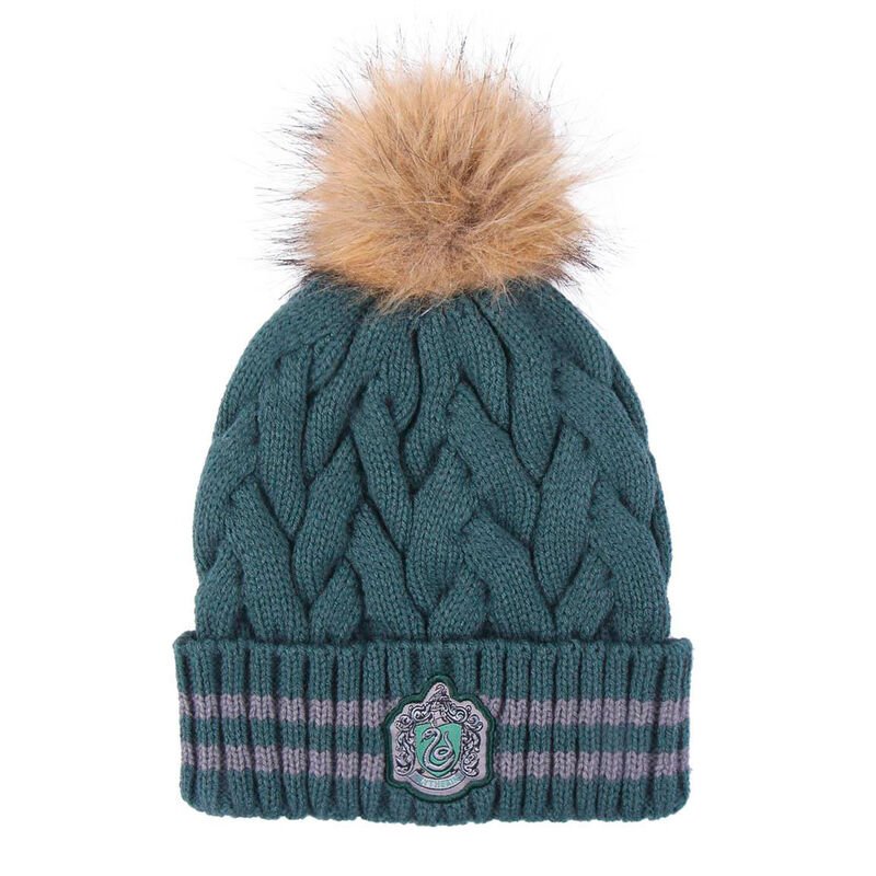 HARRY POTTER - Bonnet Pompon - Serpentard