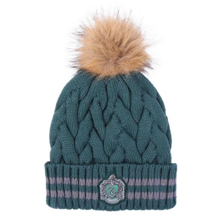 HARRY POTTER - Bonnet Pompon - Serpentard