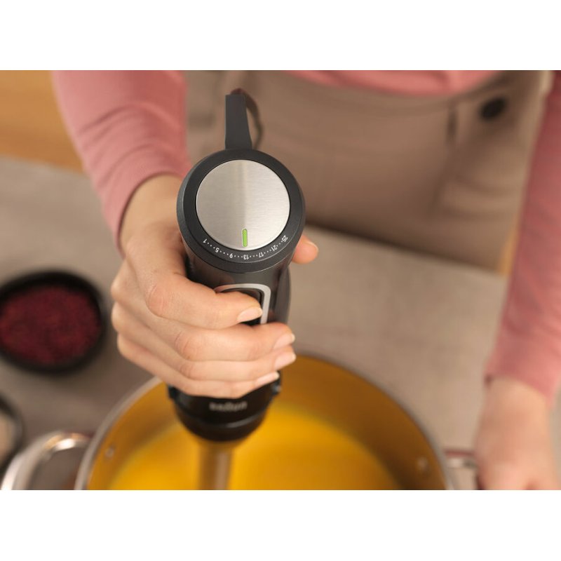 BATIDORA DE MANO BRAUN MQ55001M 1000W 25 VEL NEGRO