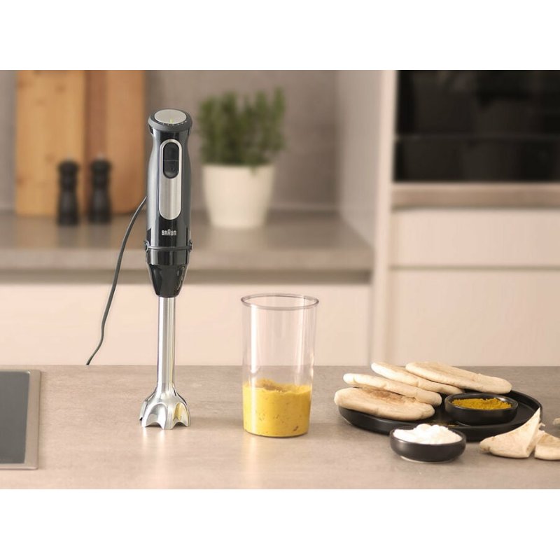 BATIDORA DE MANO BRAUN MQ55001M 1000W 25 VEL NEGRO