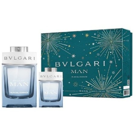 Bvlgari Man Glacial Essence Set Eau De Parfum 100ml 15ml