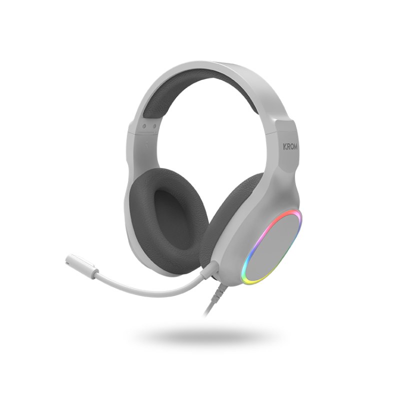 Krom Kenta 4 in 1 RGB Gaming Kit, White