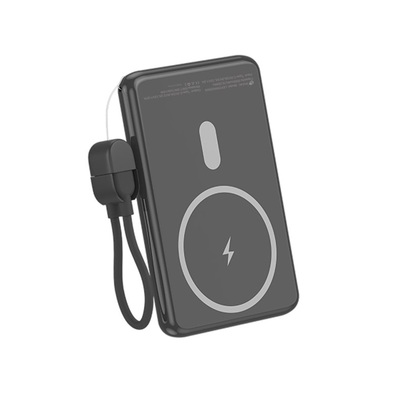 LEOTEC POWERBANK 5000MAH 20W FAST CHRG NEGRO 1USB-C WIRELESS INC LAN CAB USB-C A USB-C 65W