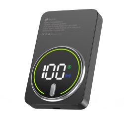 LEOTEC POWERBANK 10000MAH 20W FAST CHRG NEGRO 1USB-C WIRELESS INC CAB USB-A A USB-C 22,5W