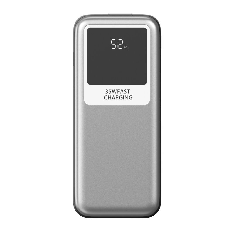 Leotec LEPOW35W10S power bank Lithium Polymer (LiPo) 10000 mAh Black, Grey