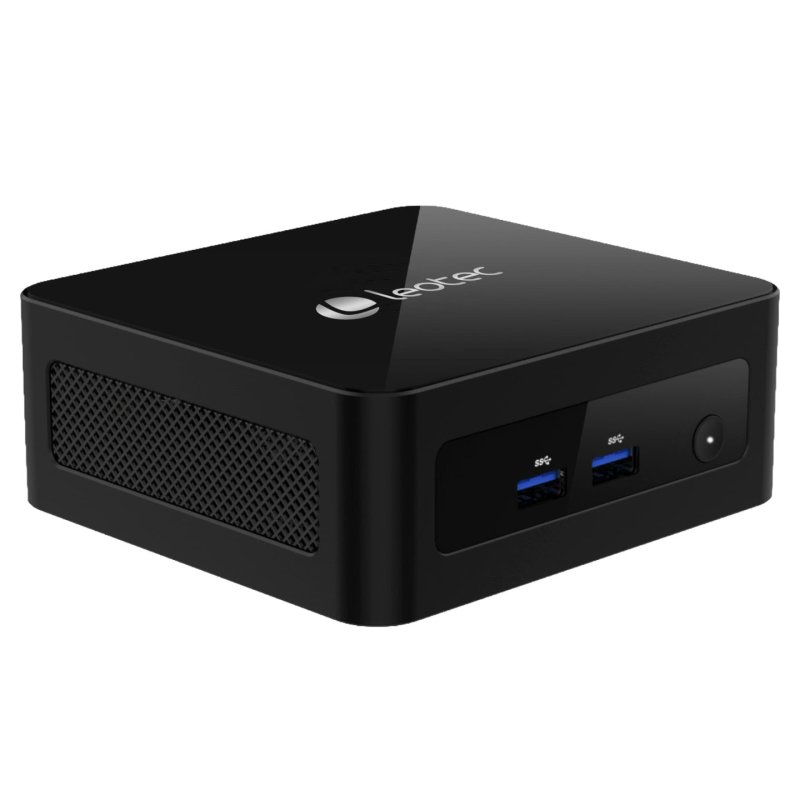 Leotec LEMPC26 PC/workstation barebone Black