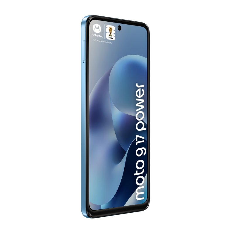 Motorola moto g17 power 17,1 cm (6.72") Double SIM hybride Android 15 USB Type-C 4 Go 256 Go 6000 mAh Bleu