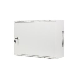 ARMARIO RACK 19" MURAL 4U 3U/540X200 BAJO PERFIL GRIS (MONTADO)