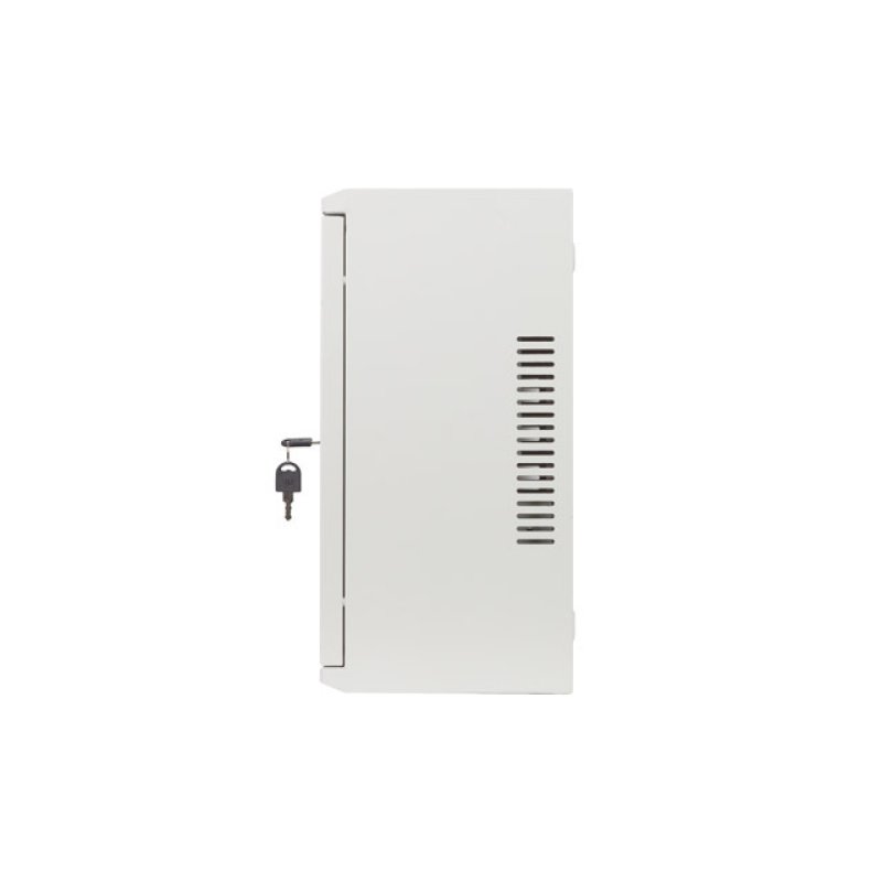 ARMARIO RACK 19" MURAL 4U 3U/540X200 BAJO PERFIL GRIS (MONTADO)