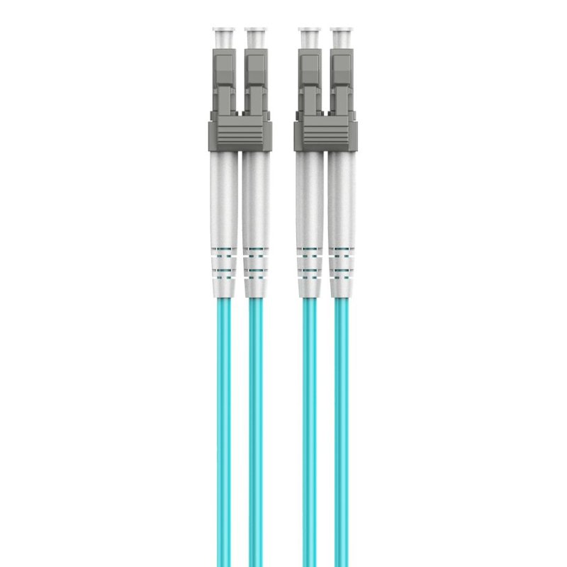 Gembird CFO-MDOM4-LC/LC-30M InfiniBand/fibre optic cable LC/UPC Aqua colour