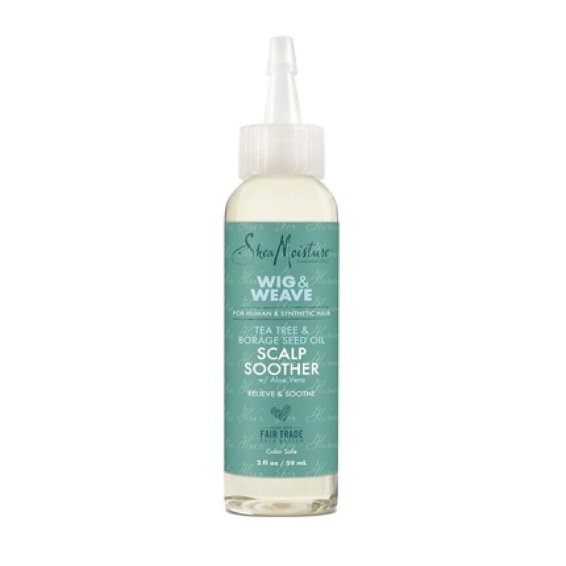 SheaMoisture Scalp Soother Oil Serum for Wig and Weave with Tea Tree and Borage Seed