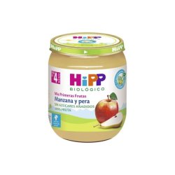 Hipp Organic Apple And Pear Puree 4 Months 125g
