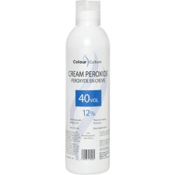Colour Culture Cream Peroxide 12 40 Volume 250ml Hydrogen Peroxide Developer