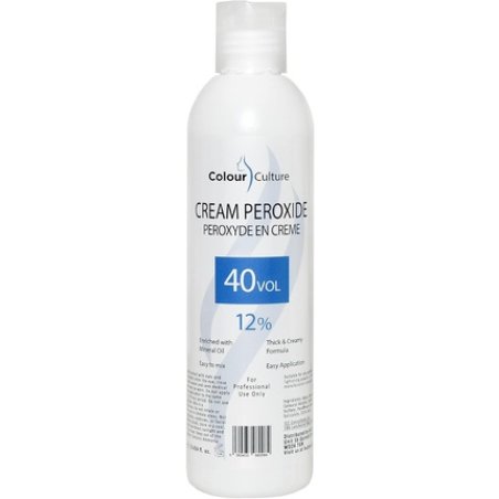 Colour Culture Cream Peroxide 12 40 Volume 250ml Hydrogen Peroxide Developer