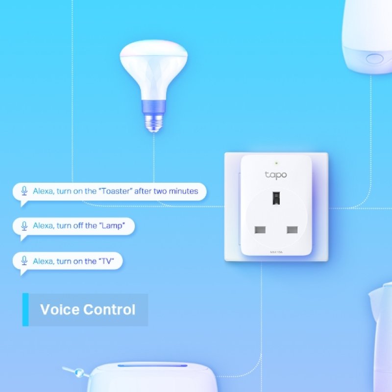 TP-Link Tapo P100 Prise intelligente 2990 W Maison Blanc