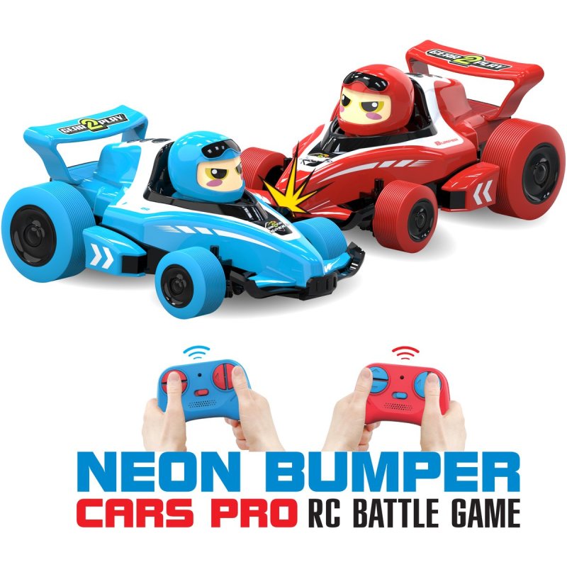 Gear2Play Vehicle RC Game Neon Bumper Cars Pro