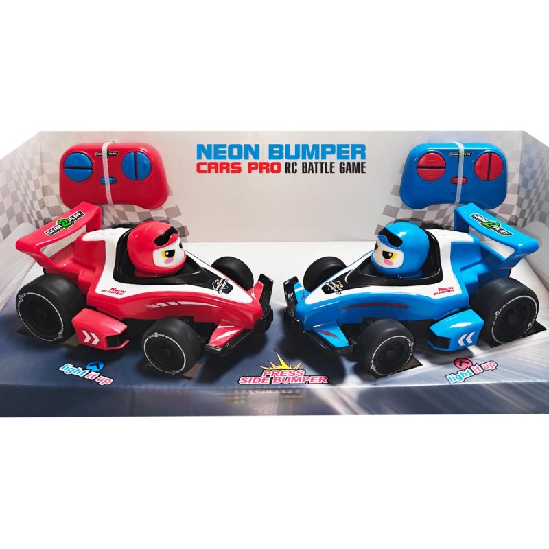 Gear2Play RC Neon Bumper Cars Pro Duoset