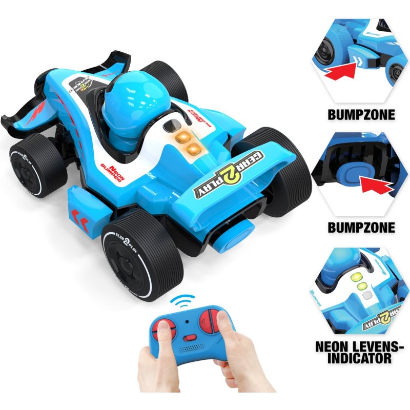Gear2Play RC Neon Bumper Cars Pro Duoset