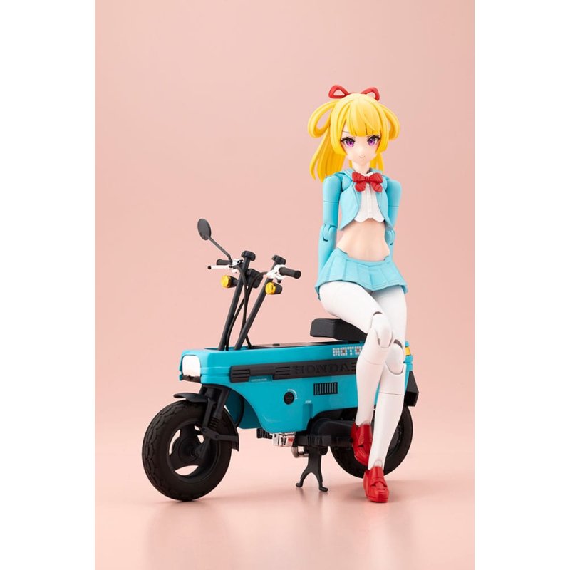 Megami Device Buster Doll Series Plastic Model Kit 1/1 Knight Alice with Honda AB12 Motocompo 15 cm