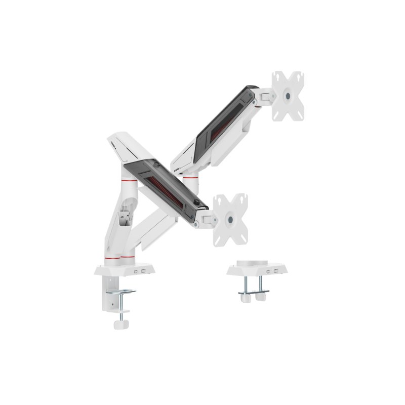 Equip Tischhalterung 17"-35"/2TFT 180° Gaming 12Kg sw ws
