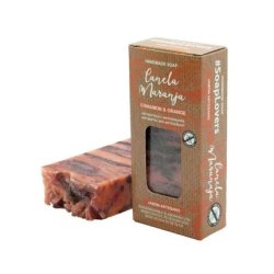 Bubbles & Colors Artisan Soap Cinnamon And Orange 100 Grams