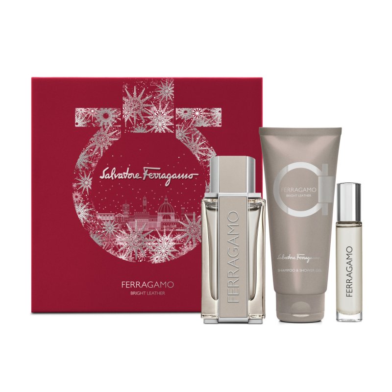 Salvatore Ferragamo Ferragamo Bright Leather EDT 100ml SSG 100ml PS 10ml