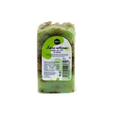 Bubbles & Colors Artisanal Green Tea Soap 100 Gr
