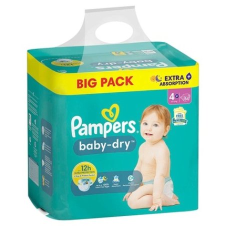 Pampers Baby-Dry Diapers Size 4 10-15 Kg