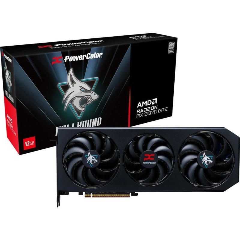 RX 9070 GRE 12GB PowerColor Hellhound