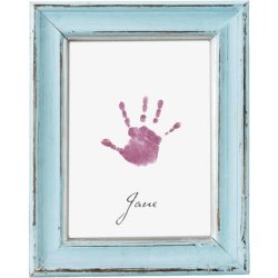 Baby Dab Foot and Hand Print Color Purple