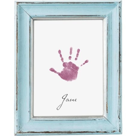 Baby Dab Foot and Hand Print Color Purple