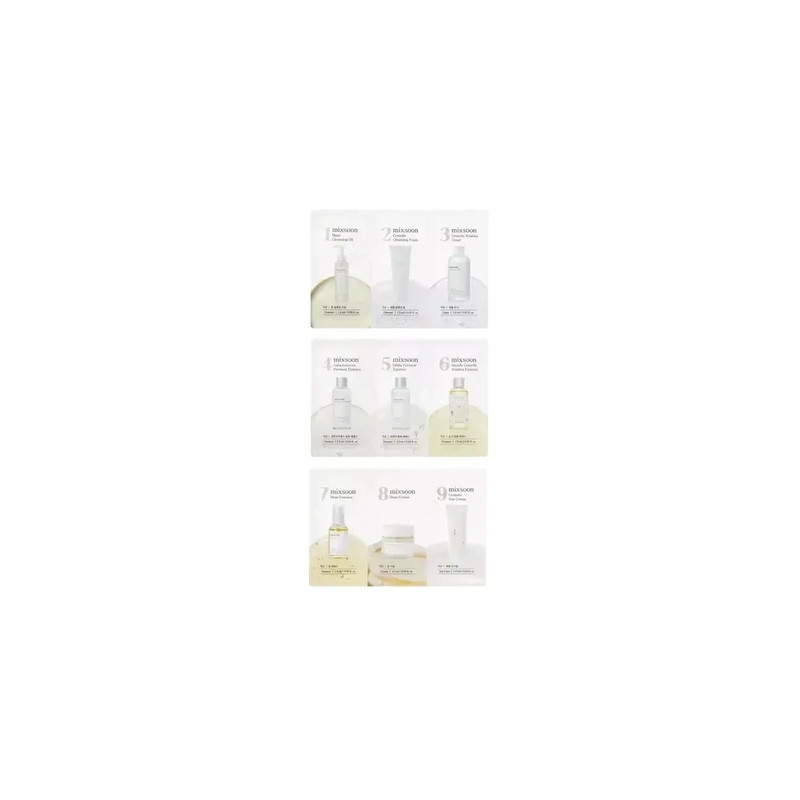 Mixsoon 9 Step Trial Kit 9 Travel Size Products
