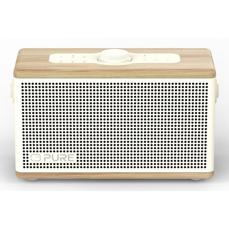 Pure Classic Aura Enceinte portable stéréo Blanc 40 W