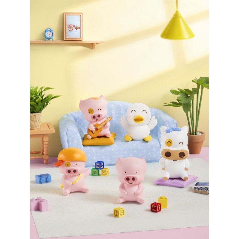 X11 SPACE - Mcdull Sitting In Rows Series - BLIND BOX (10pcs) 5cm
