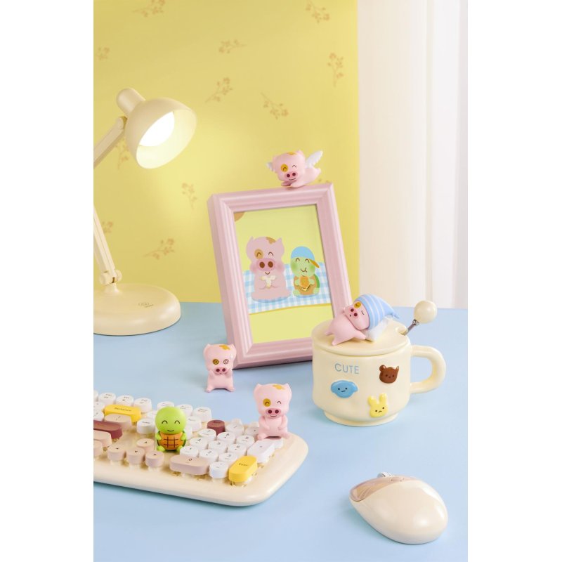 X11 SPACE - Mcdull Sitting In Rows Series - BLIND BOX (10pcs) 5cm