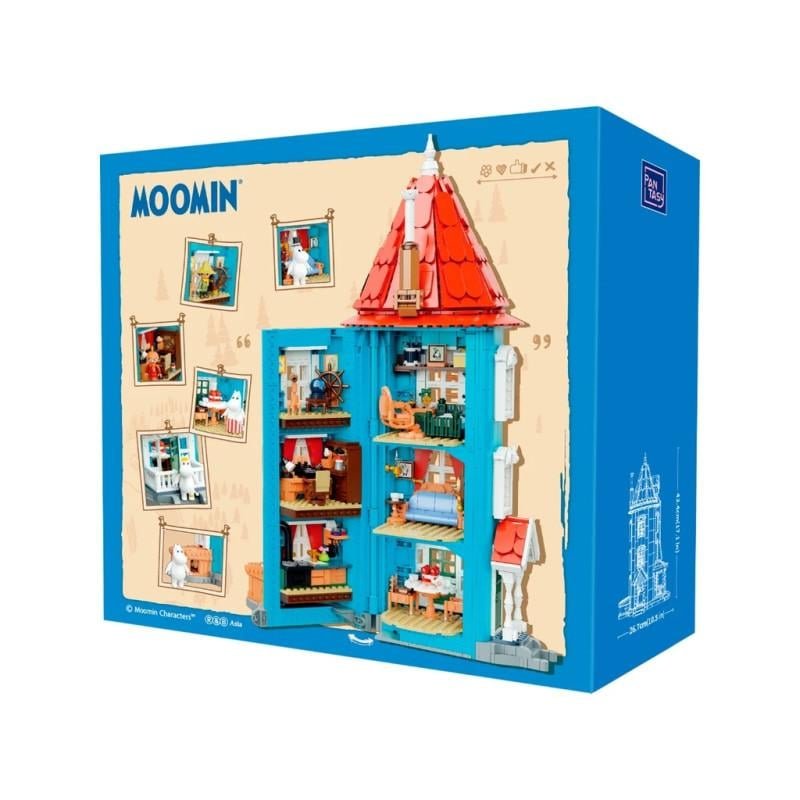MOOMIN - Moomin House - Bloc de Construction 1757 pcs