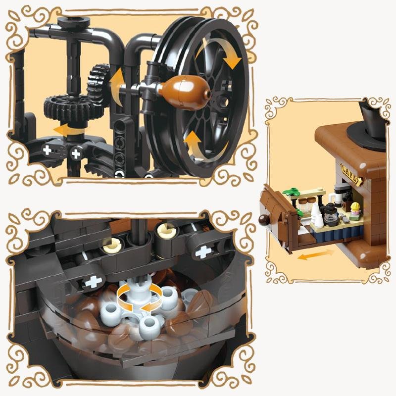 PANTASY - Moulin à café - Bloc de Construction 3140 pcs