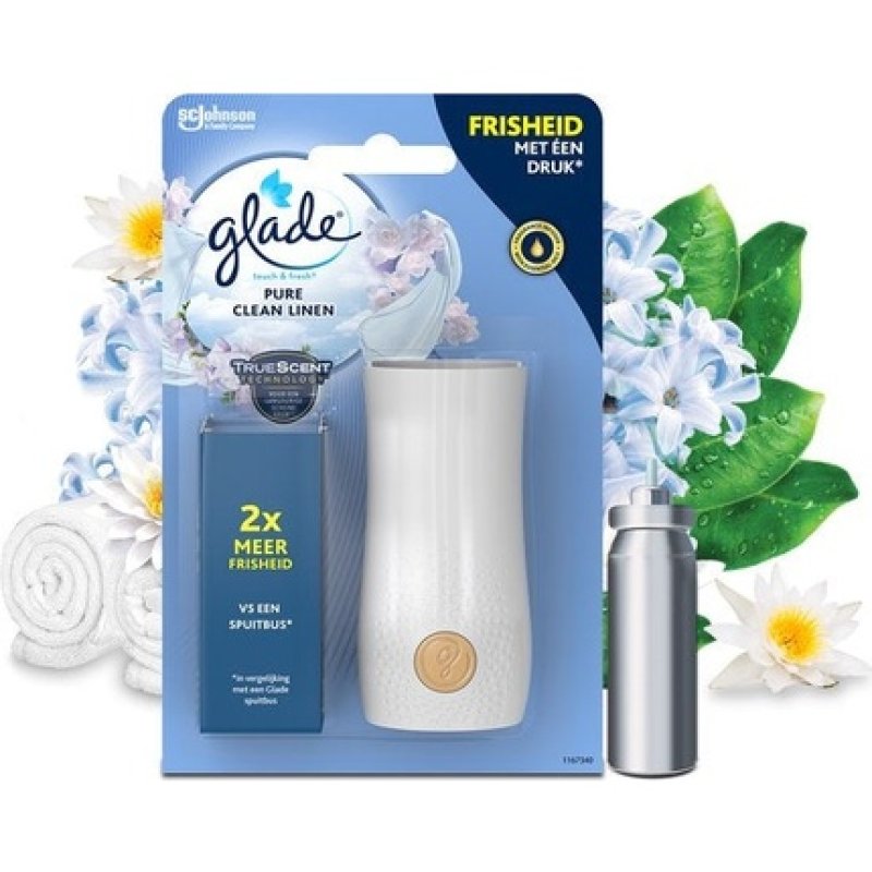 Glade Glade Touch & Fresh Pure Clean Linen Air Freshener Holder