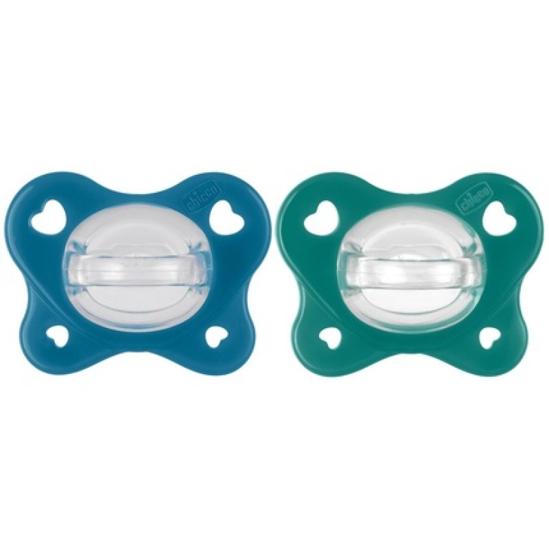 Chicco Dual Soft Pacifier 2 Pack