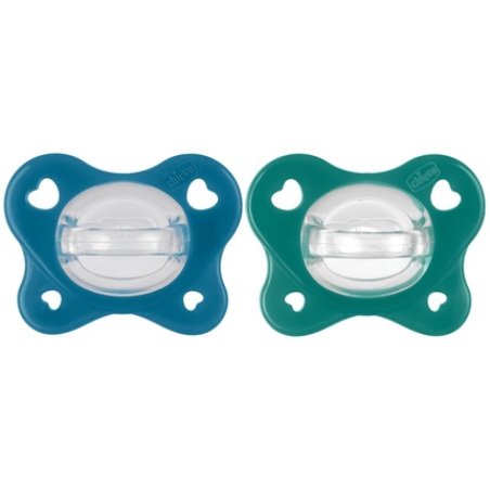 Chicco Dual Soft Pacifier 2 Pack