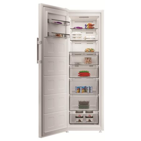 Congélateur vertical, 186,5*59,5 cm - Blanc - Classe E - No Frost - 34 *