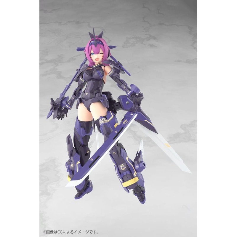 Megami Device Plastic Model Kit 1/1 Asra Archer Kizuna Shadow Edition Full Package 14 cm